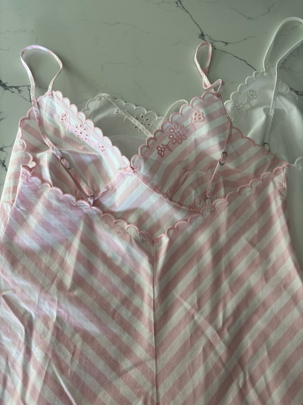 Victoria's Secret Lace-Trim Mini Slip. - Picture 8 of 16